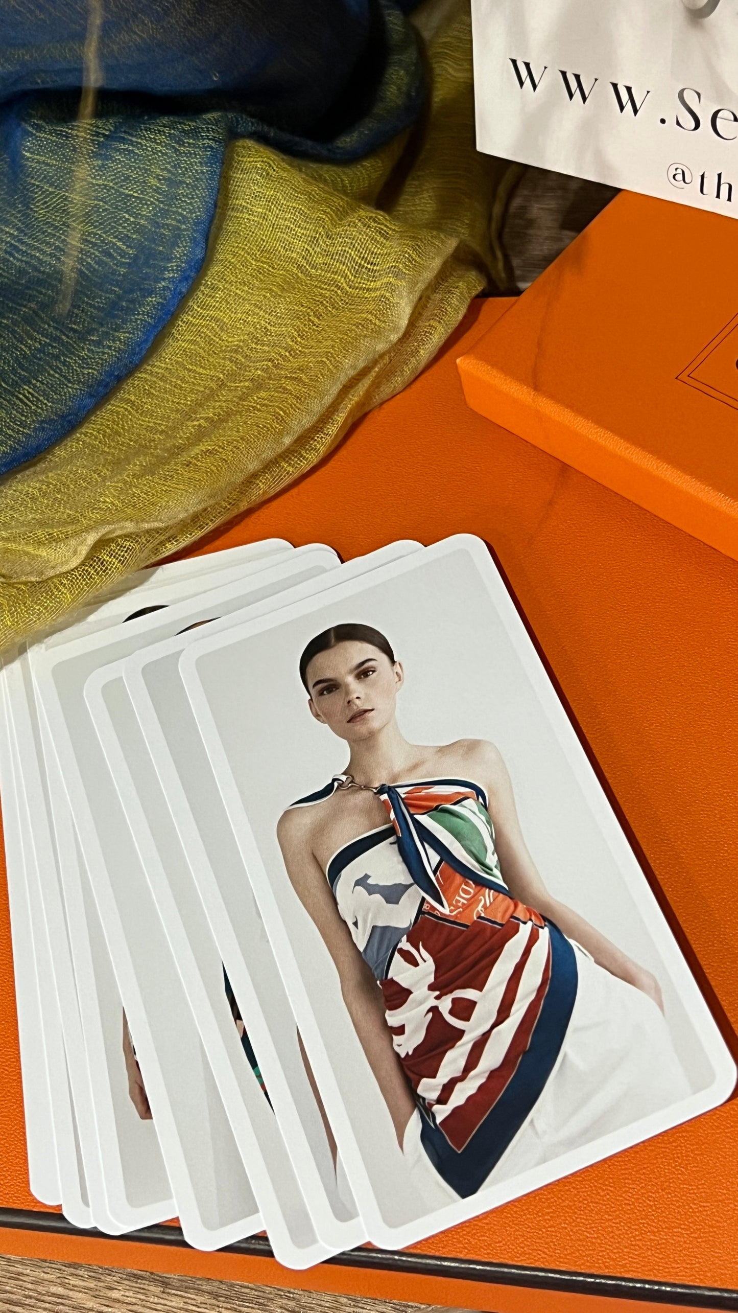 Hermes Cashmere / Silk Square Scarf