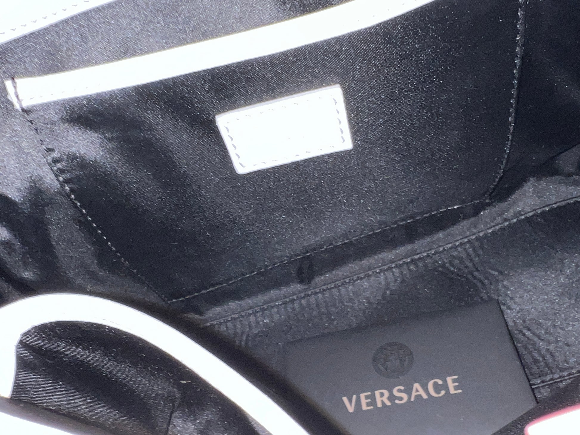 Versace The Signature White Leather Handbag - Second Edit