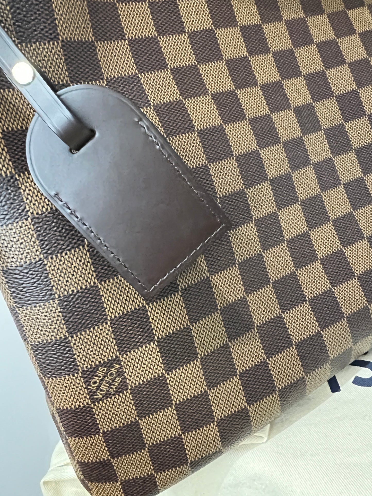 Louis Vuitton Graceful MM Tote in Damier Ebene