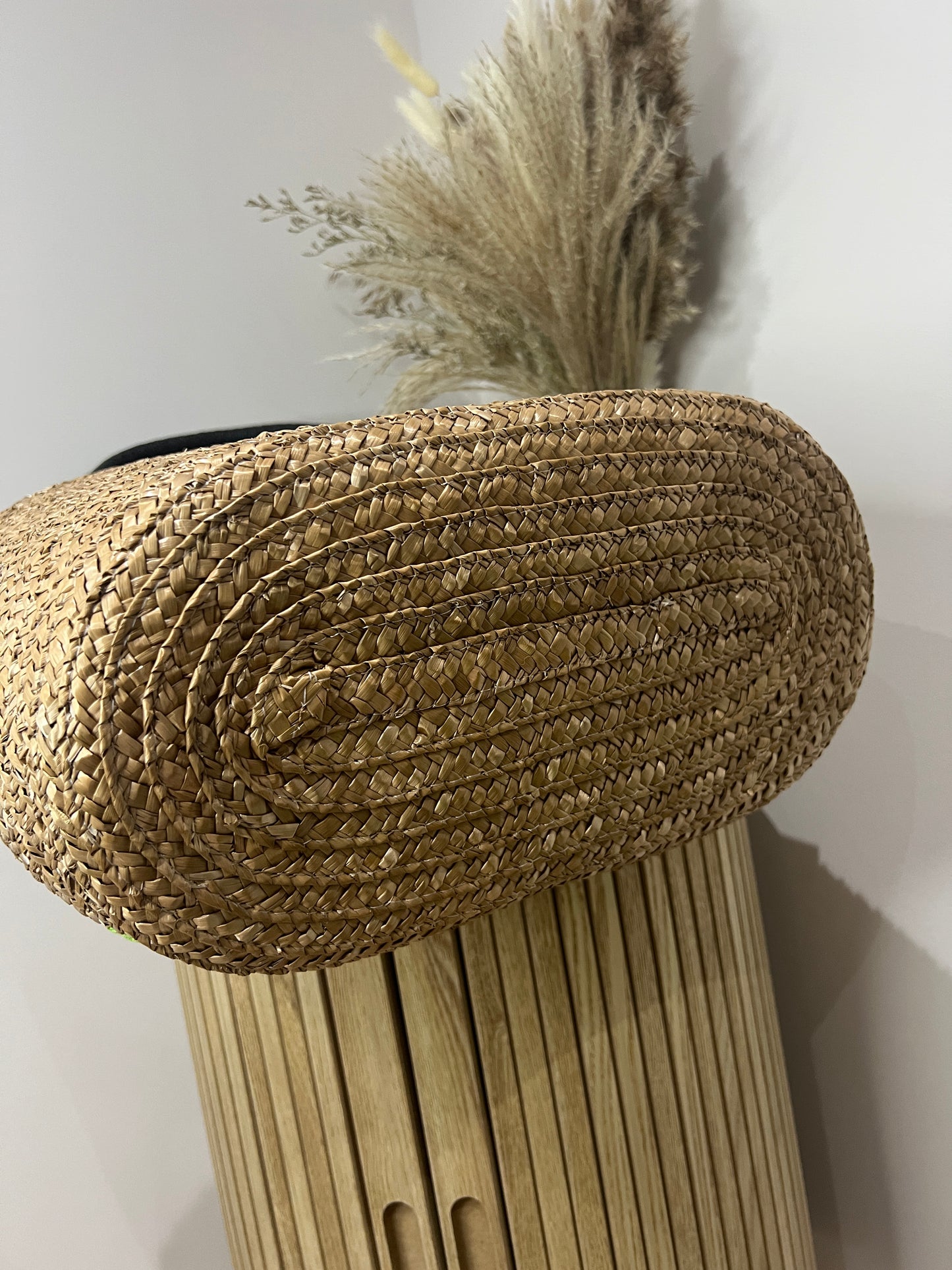 Lulu Guinness Natural Straw Daisy Suzy Tote Bag