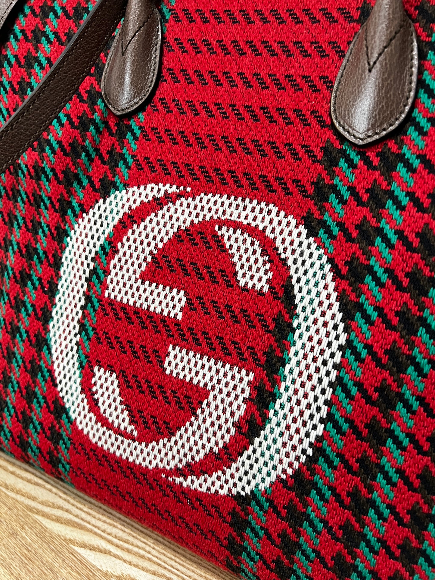 Gucci Marmont Wool Shopper Bag