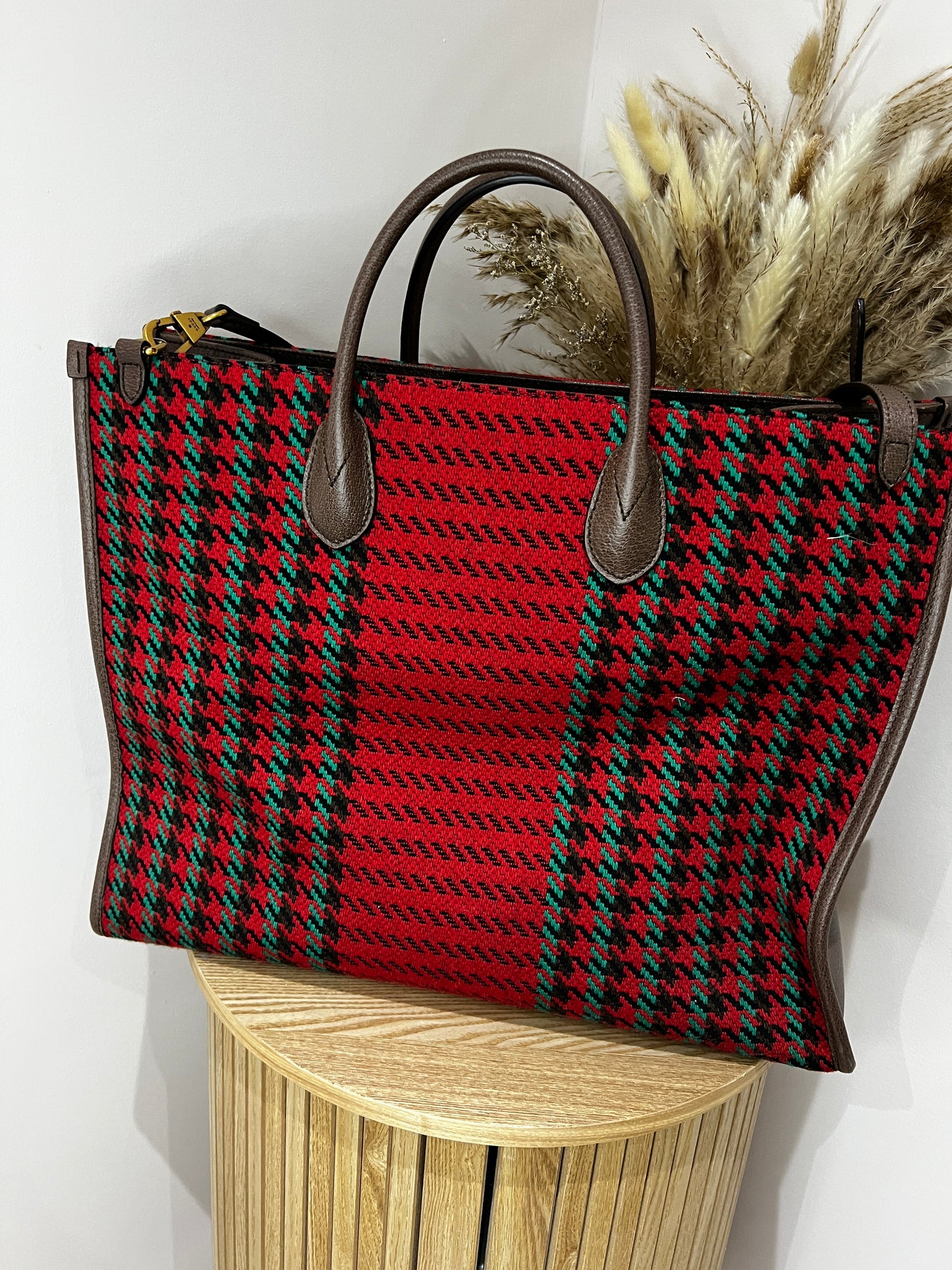 Gucci Marmont Wool Shopper Bag
