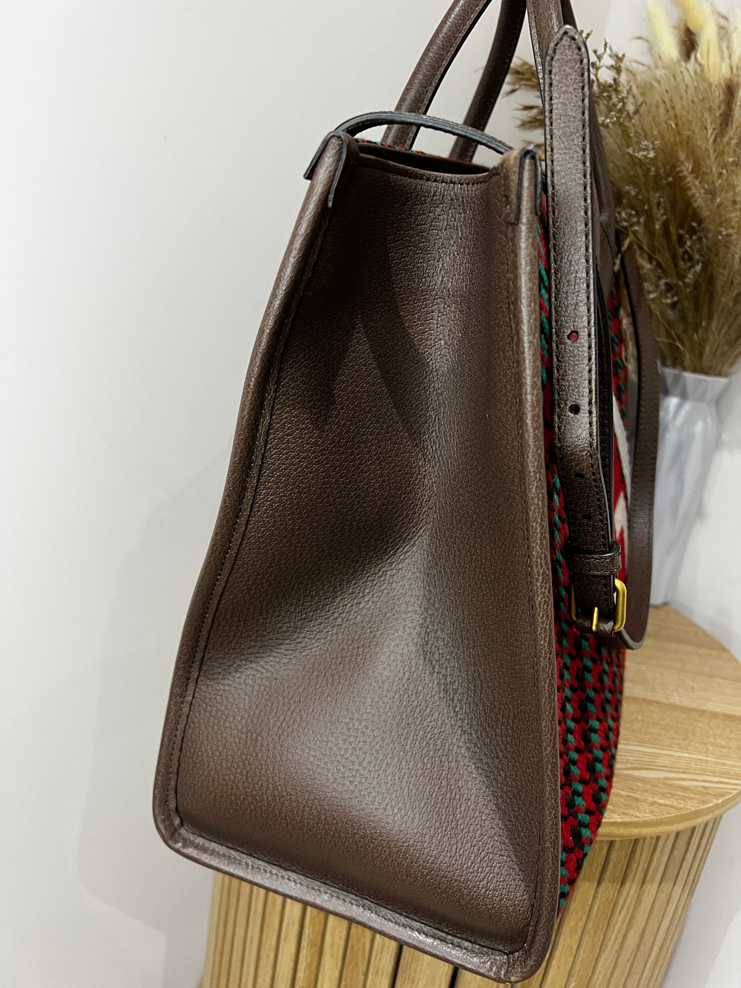 Gucci Marmont Wool Shopper Bag
