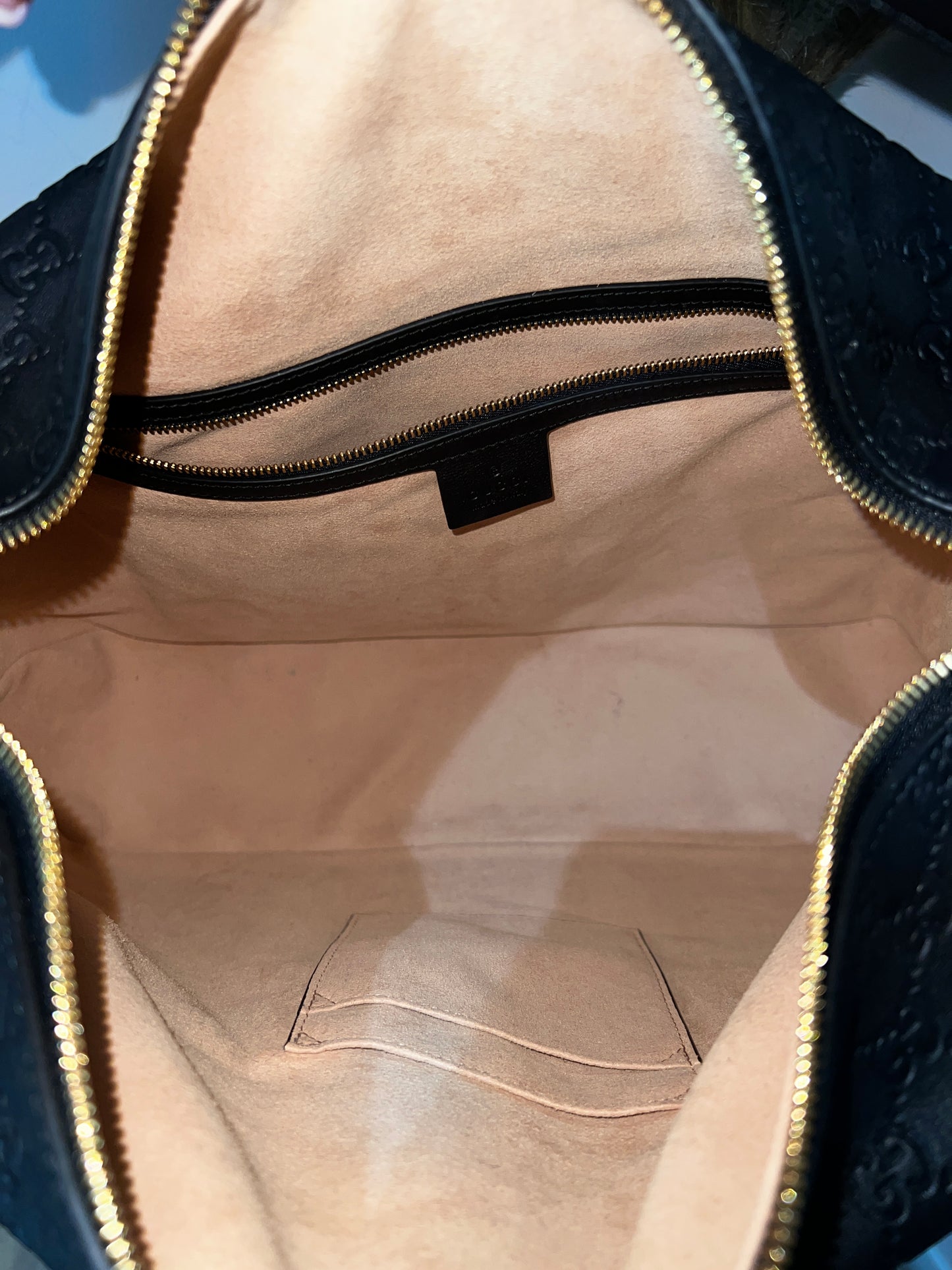Gucci Hobo Leather Handbag