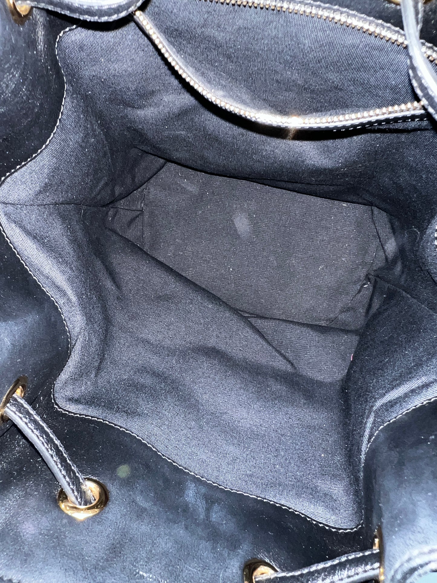 Celine Leather Backpack Bucket Bag