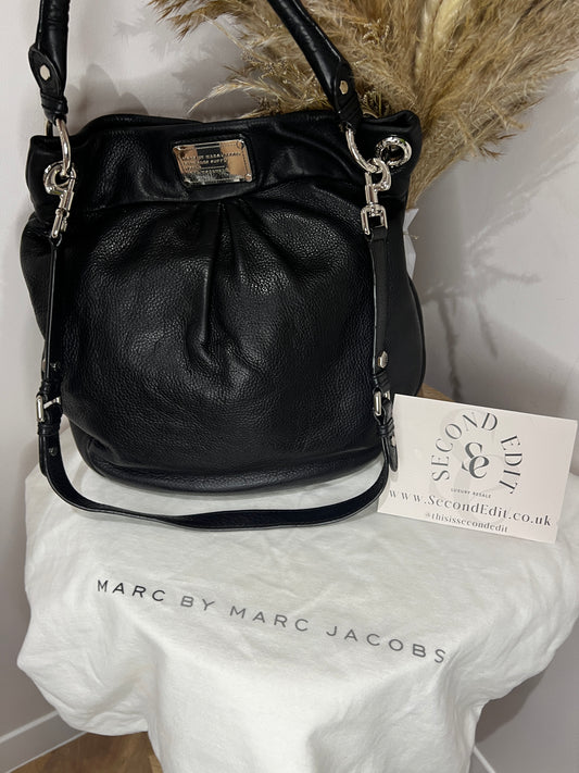 Marc Jacobs Too hot to handle black leather hobo bag