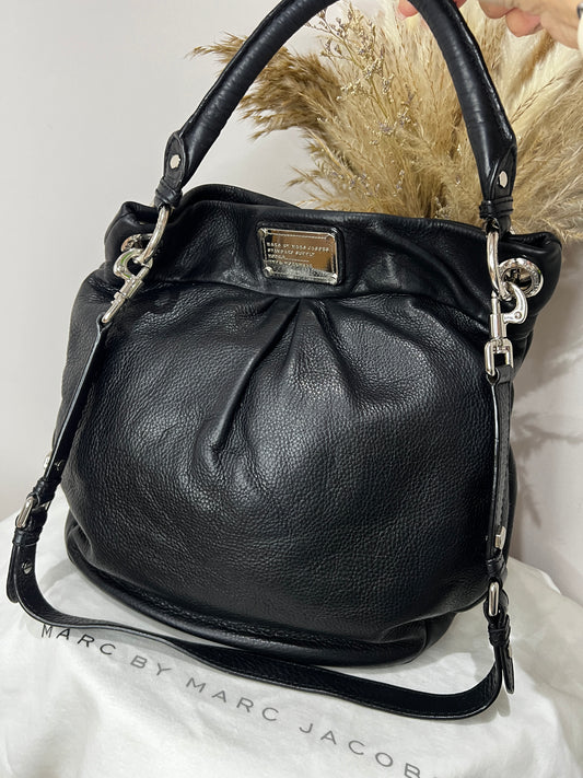 Marc Jacobs Too hot to handle black leather hobo bag