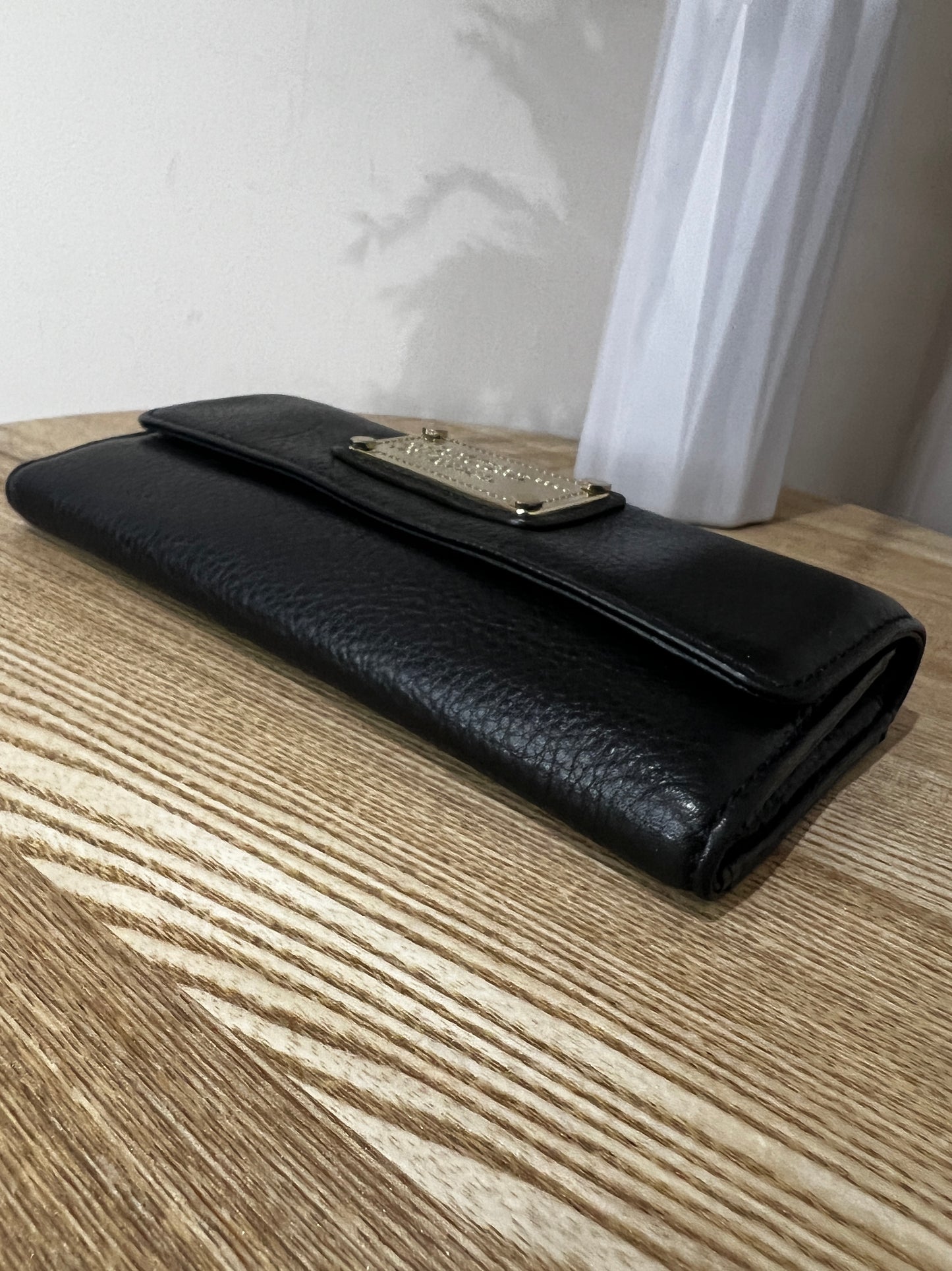 Marc Jacobs Black Leather Wallet