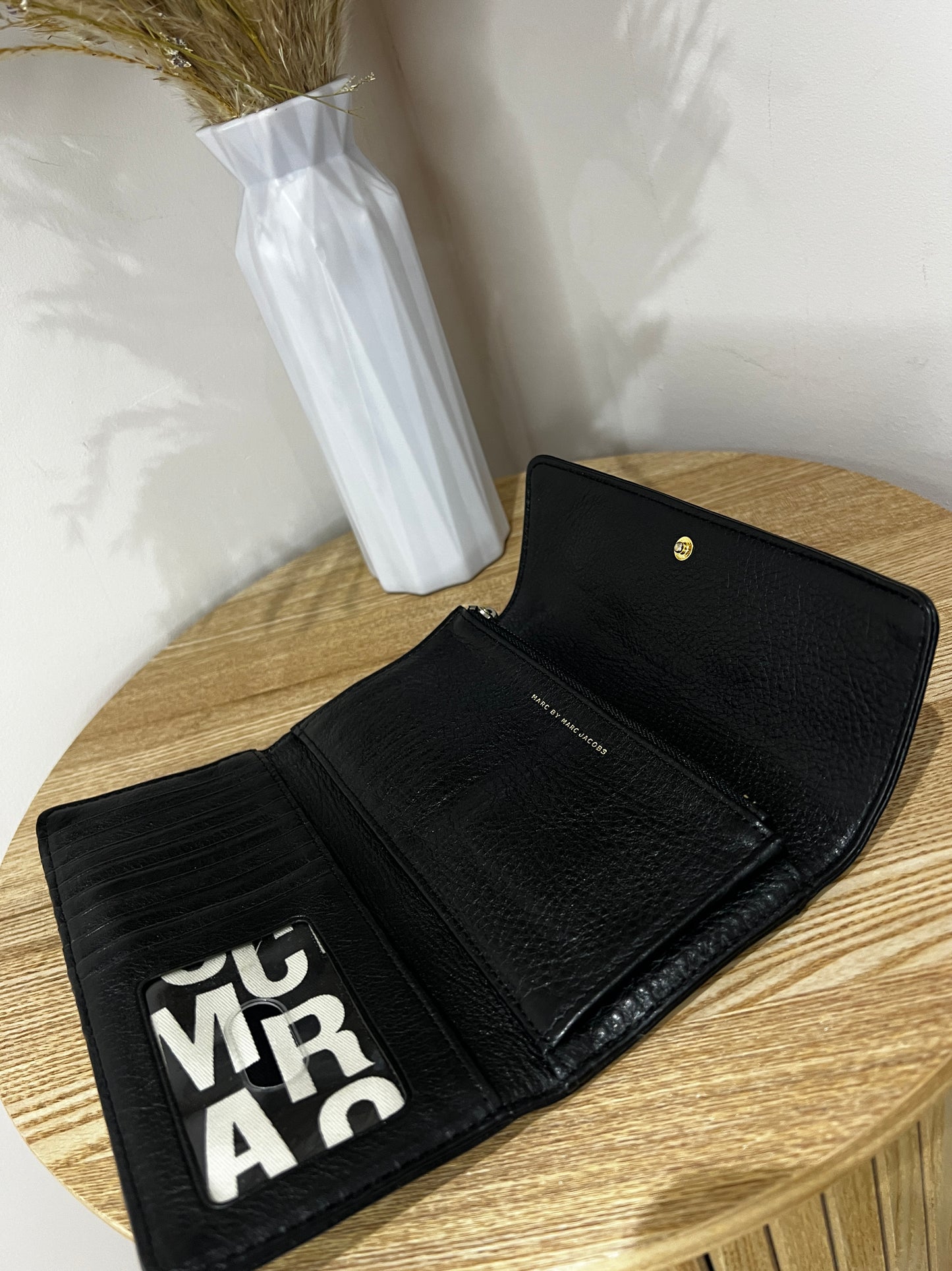 Marc Jacobs Black Leather Wallet