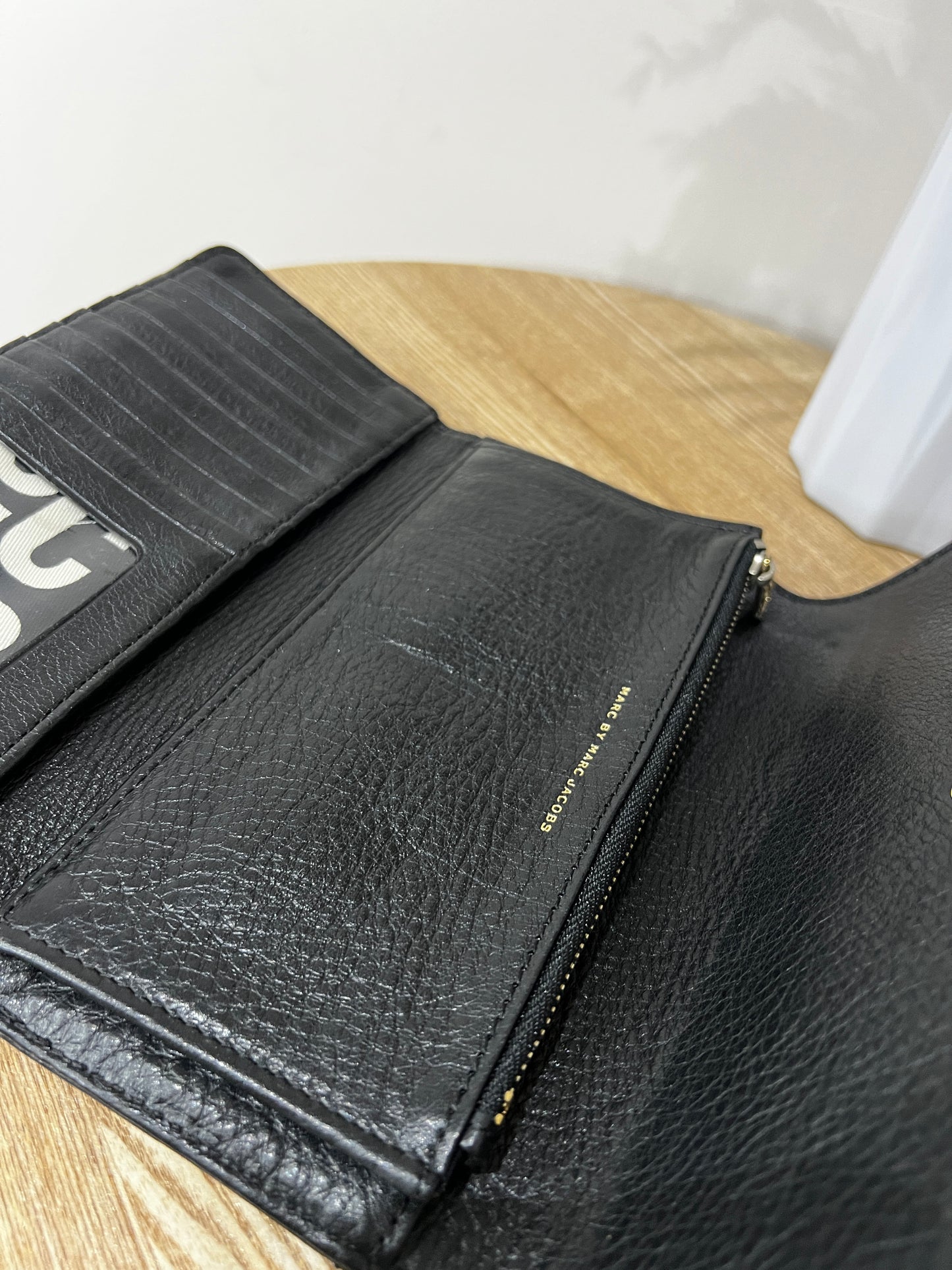 Marc Jacobs Black Leather Wallet