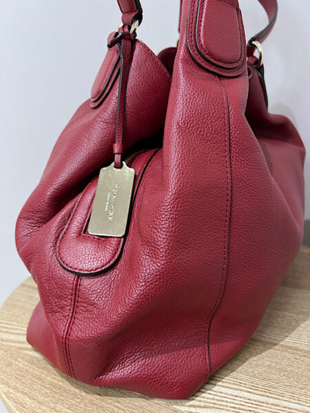 Coach Edie Hobo Tote, Red - Second Edit