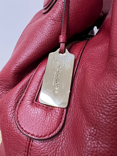 Coach Edie Hobo Tote, Red - Second Edit