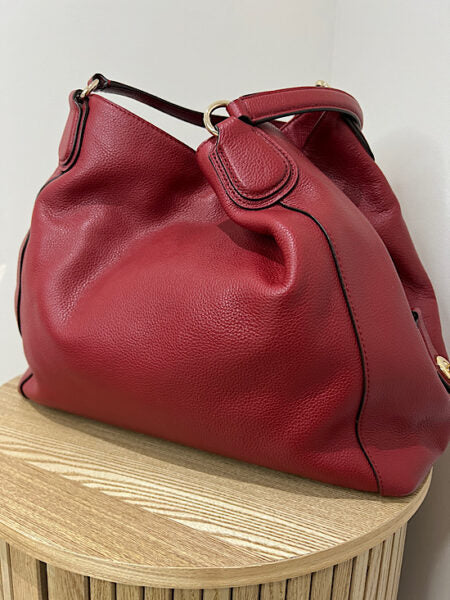 Coach Edie Hobo Tote, Red - Second Edit