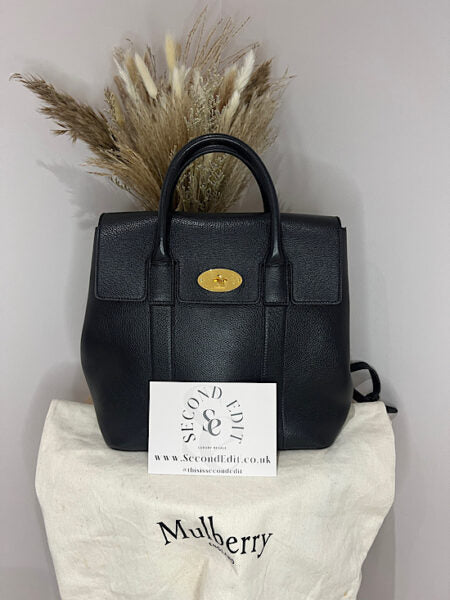 Mulberry Bayswater Small Classic Grain Backpack - Second Edit
