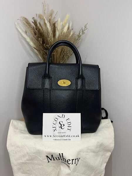 Mulberry Bayswater Small Classic Grain Backpack - Second Edit