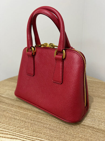 Prada Mini Promenade Saffiano Bag with Strap - Second Edit
