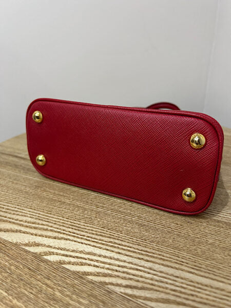 Prada Mini Promenade Saffiano Bag with Strap - Second Edit