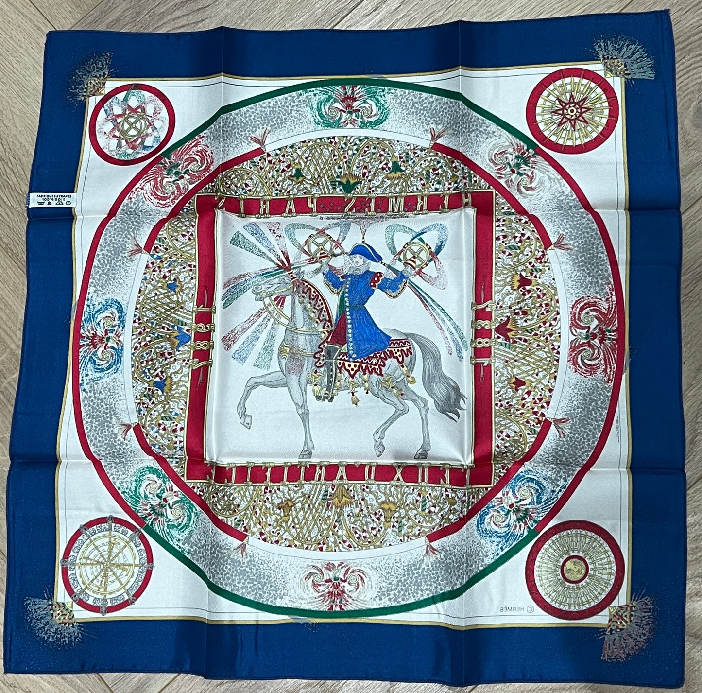 Hermes Feux d’Artifice Neckerchief