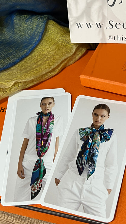 Hermes Cashmere / Silk Square Scarf