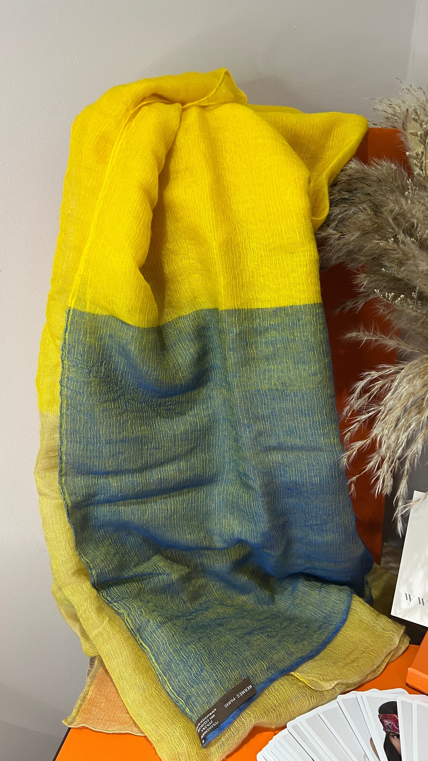 Hermes Cashmere / Silk Square Scarf