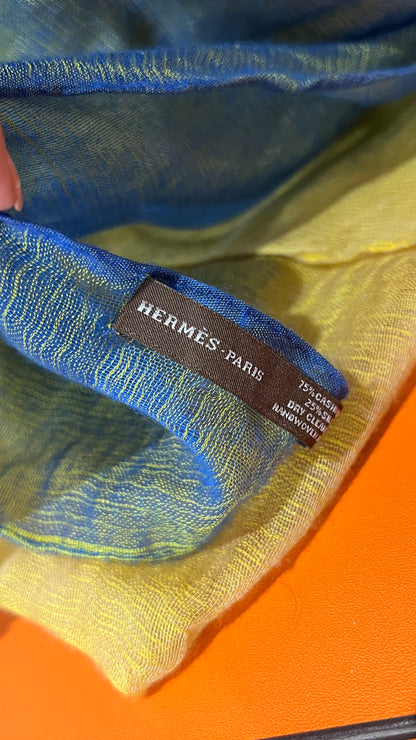 Hermes Cashmere / Silk Square Scarf