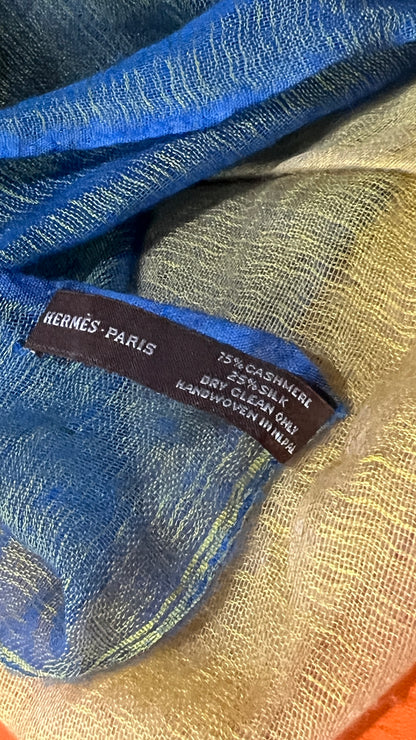 Hermes Cashmere / Silk Square Scarf