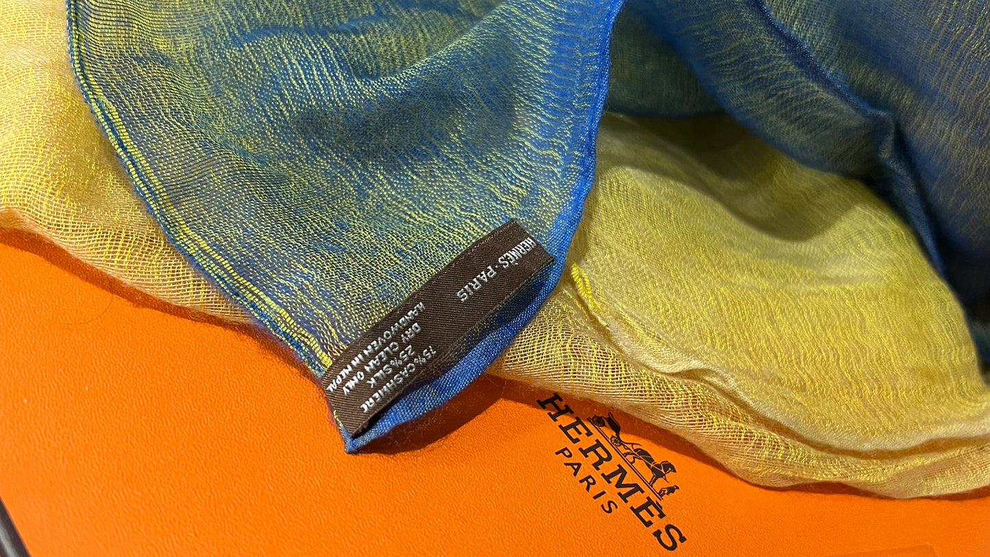Hermes Cashmere / Silk Square Scarf