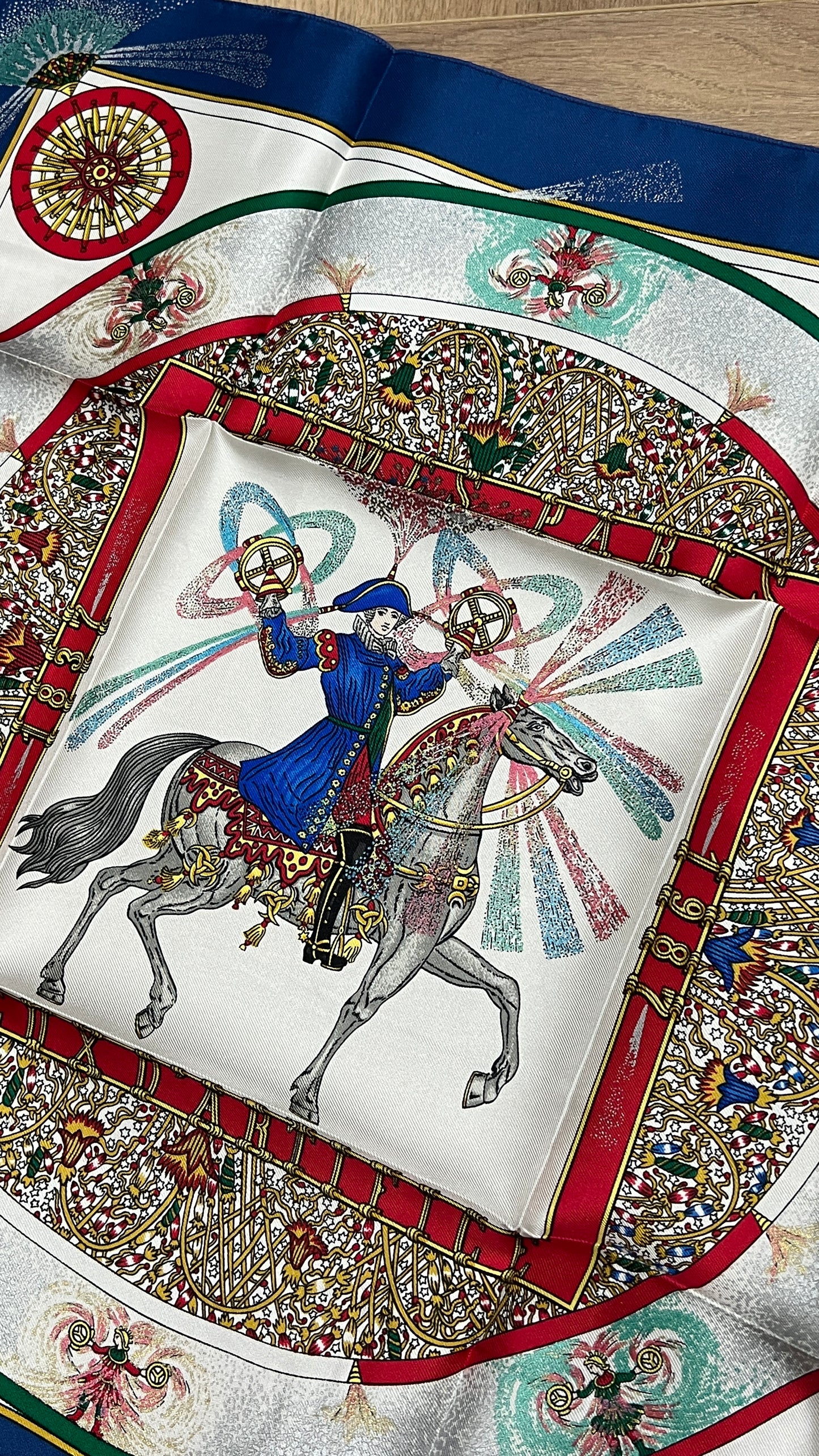 Hermes Feux d’Artifice Neckerchief