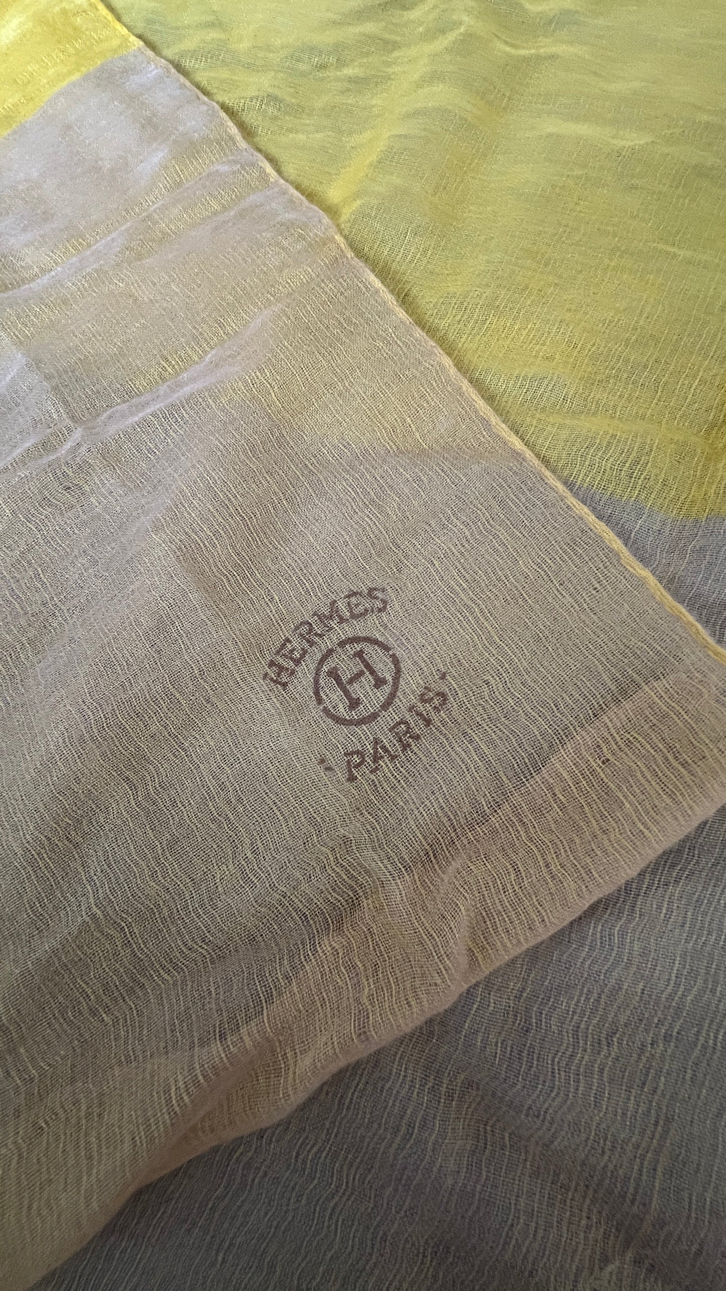 Hermes Cashmere / Silk Square Scarf