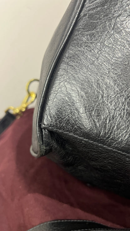Mulberry Black Oversized Buffalo Alexa