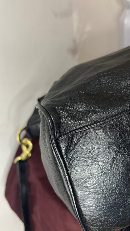 Mulberry Black Oversized Buffalo Alexa