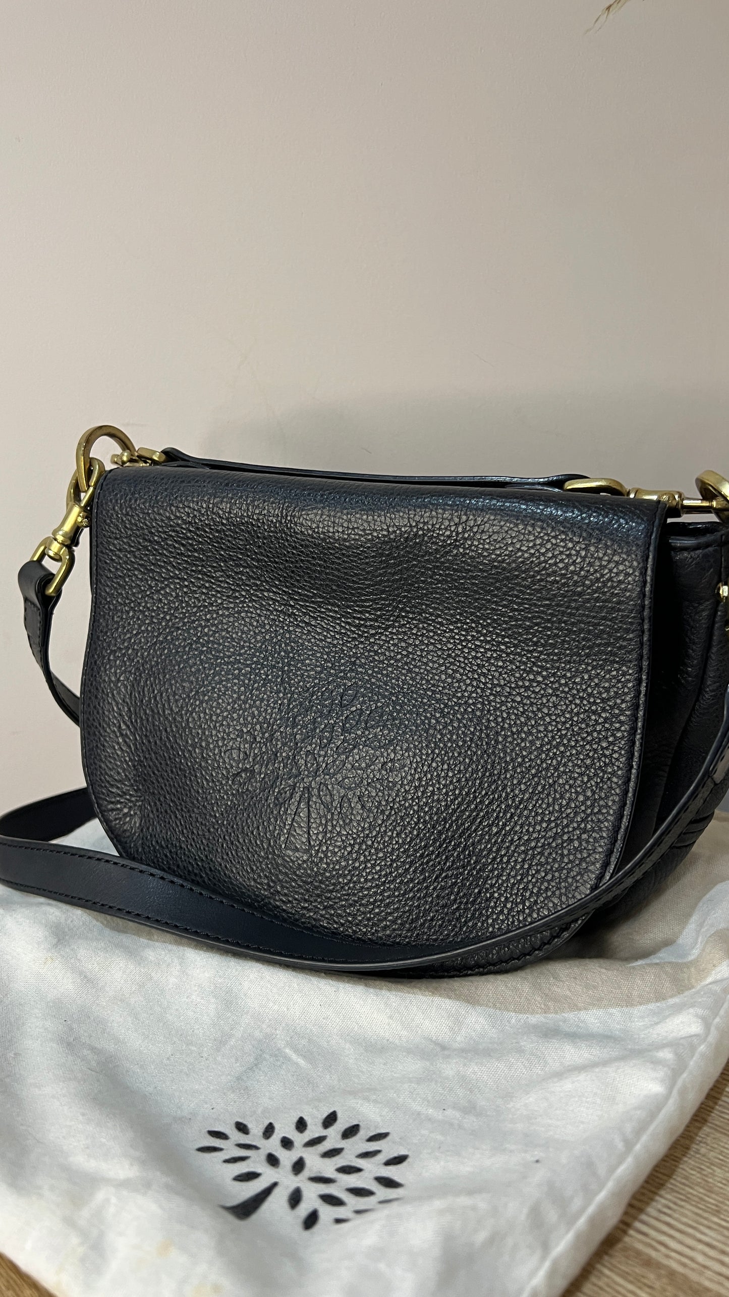 Mulberry Effie Black Crossbody Bag