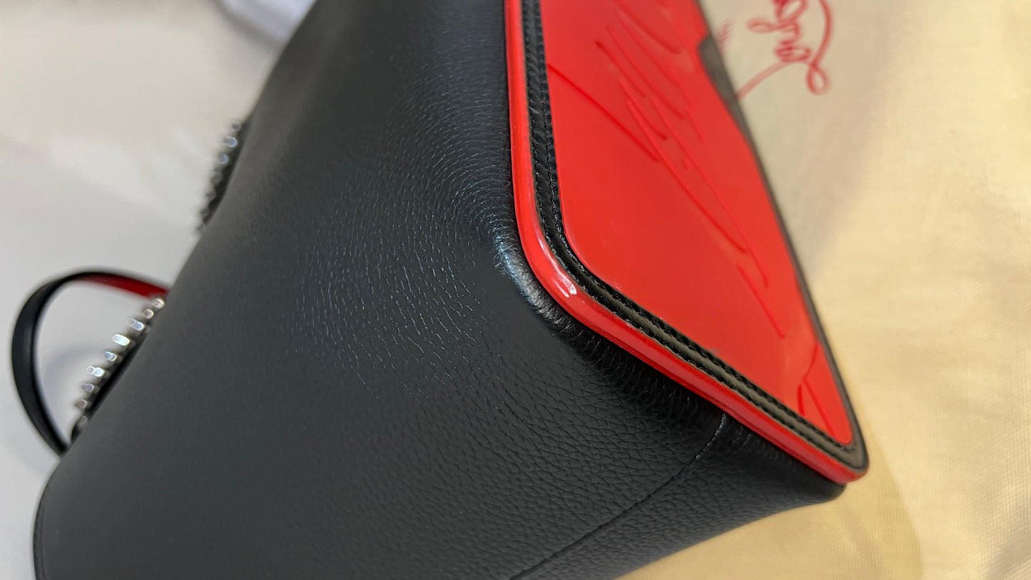 Christian Louboutin Small Stud Leather Cabata Tote