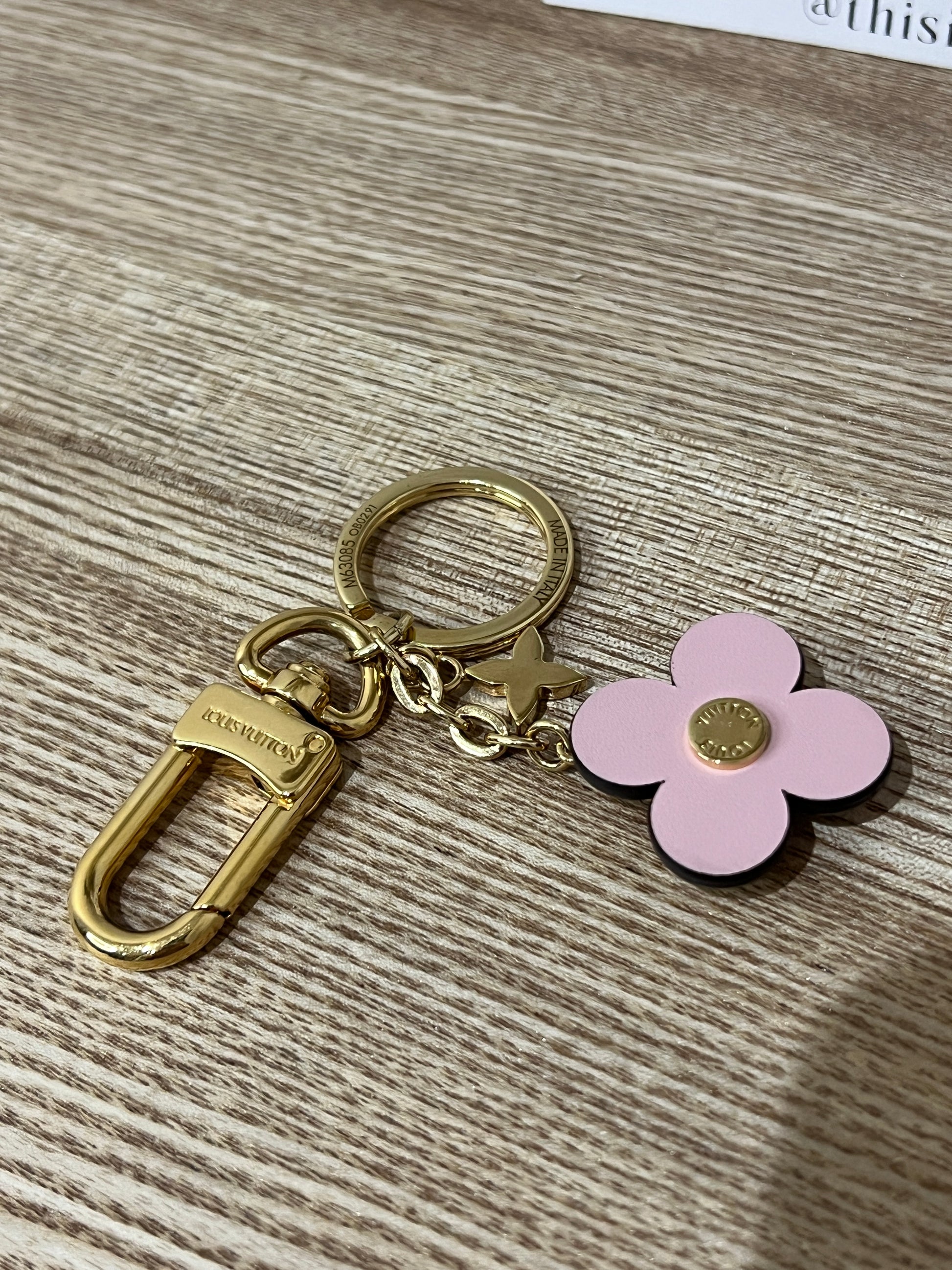 Louis Vuitton Blooming Flower Keyring / Bag Charm - Second Edit