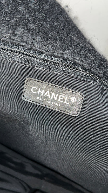 Chanel XXL 2.55 Reissue Tweed Flap Bag
