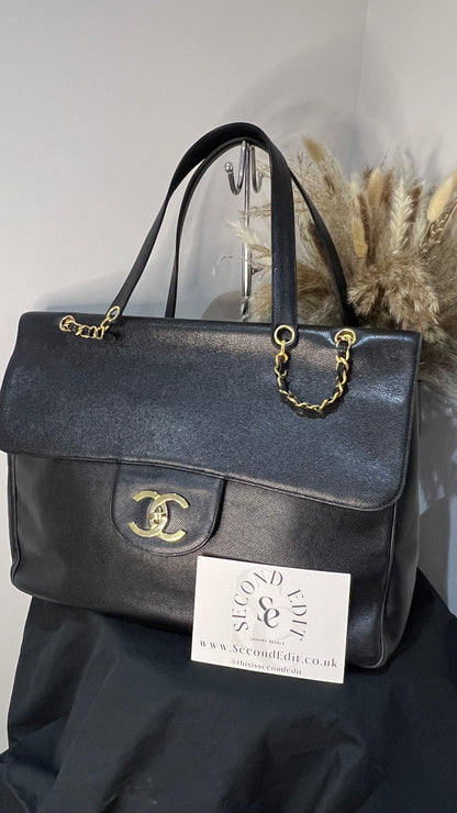 Chanel Supermodel XL Kelly Flap Tote