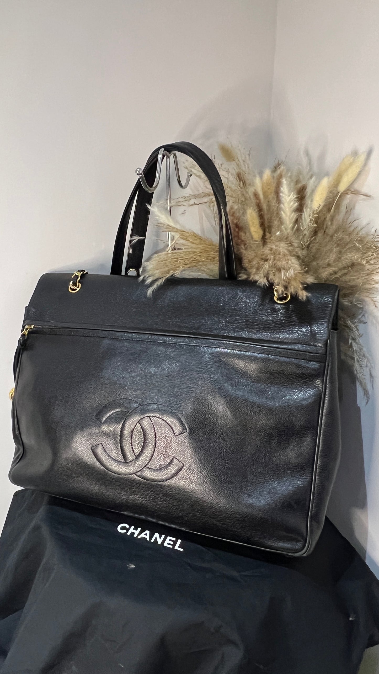 Chanel Supermodel XL Kelly Flap Tote