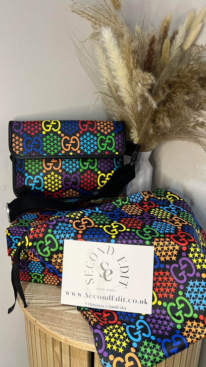 Gucci GG Psychedelic Waist Canvas Bag