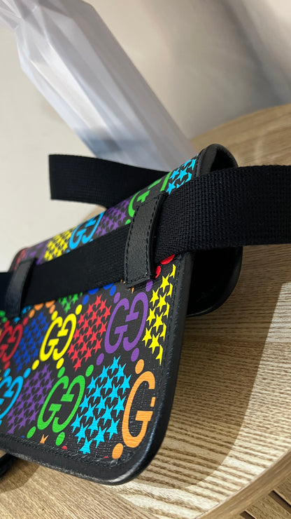 Gucci GG Psychedelic Waist Canvas Bag