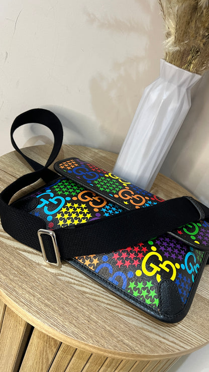 Gucci GG Psychedelic Waist Canvas Bag