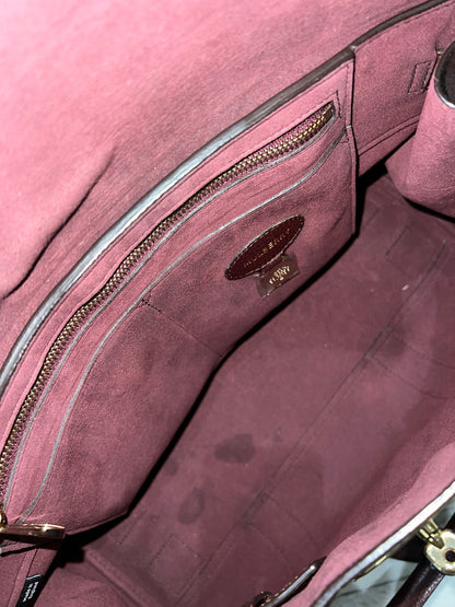 Mulberry Oxblood Bayswater Tote Bag - Second Edit