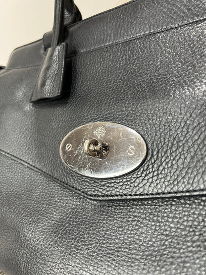 Mulberry Blenheim Small Leather Tote in Black