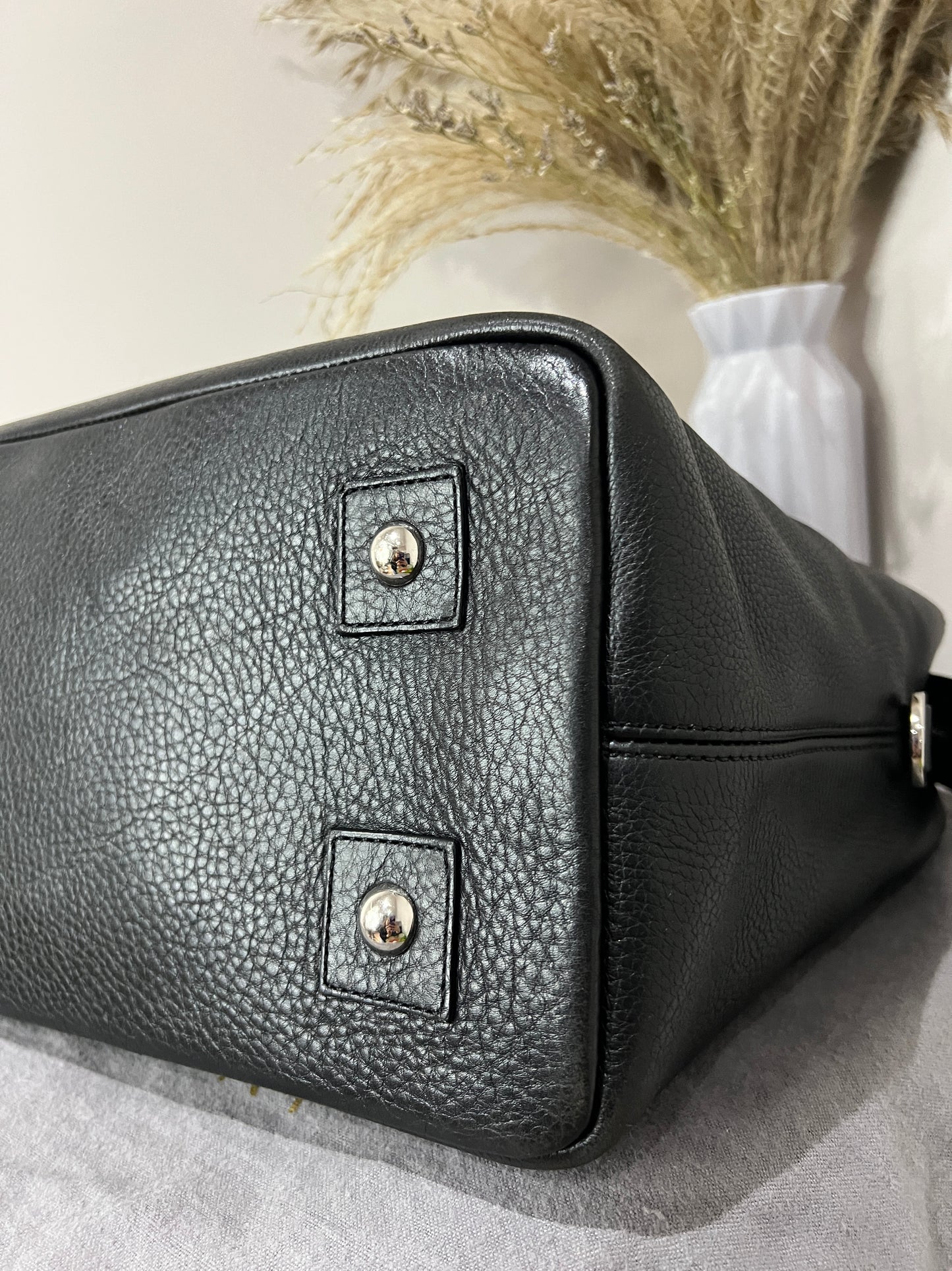 Mulberry Blenheim Small Leather Tote in Black