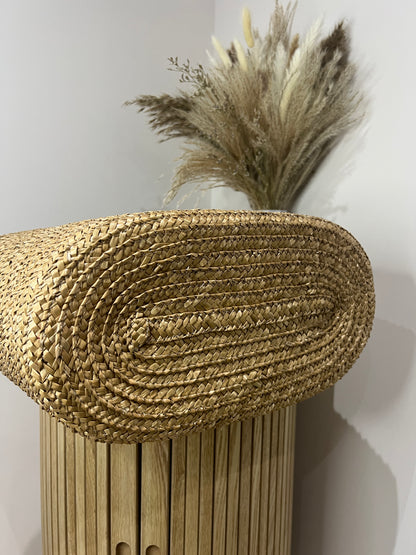 Lulu Guinness Natural Straw Beauty Spot Suzy Tote Bag