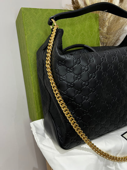 Gucci Hobo Leather Handbag