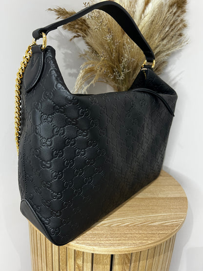 Gucci Hobo Leather Handbag