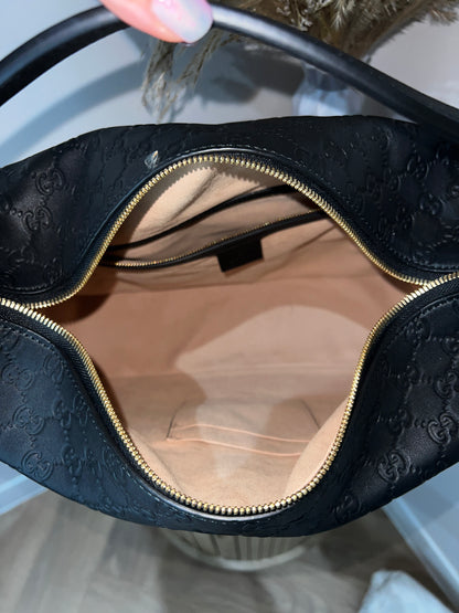 Gucci Hobo Leather Handbag