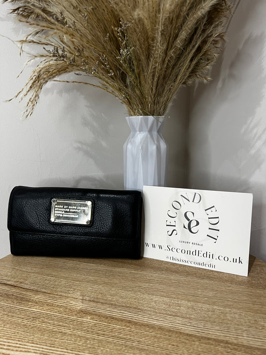 Marc Jacobs Black Leather Wallet