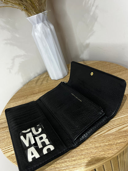 Marc Jacobs Black Leather Wallet