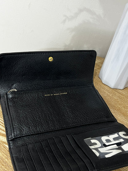 Marc Jacobs Black Leather Wallet